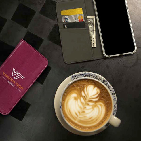 Virginia Tech University Hokiebird iPhone 15 Pro Folio Case